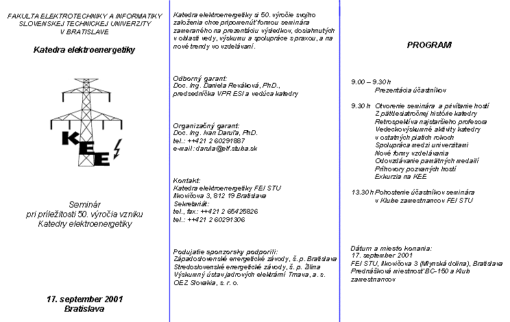 Program seminra
